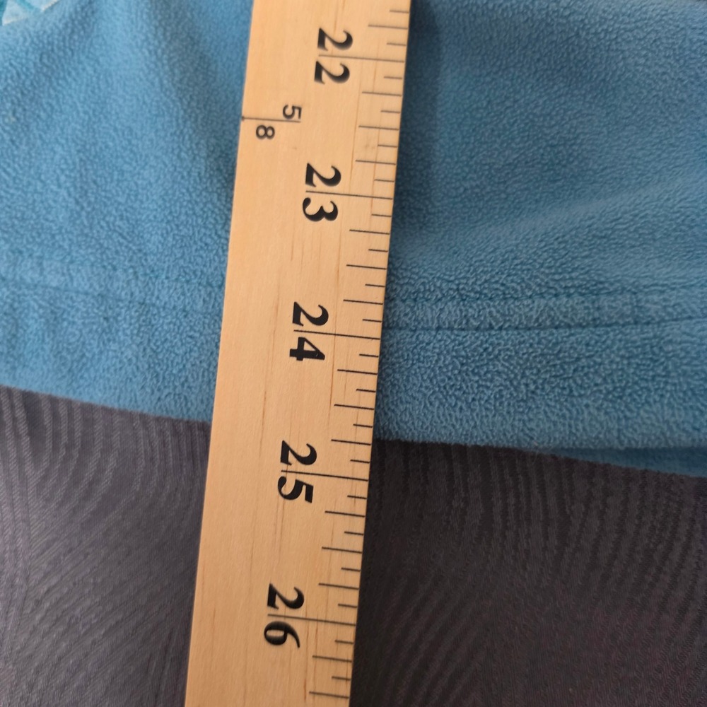 The North Face TKA 100 Fleece Hoodie Womens XL Blue Excellent Thumbholes Zip Up - Picture 5 of 14